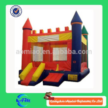 Colorido inflável castelo crianças bouncy castelo